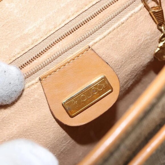 GUCCI Micro GG Supreme Shoulder Bag PVC Beige Gold 001 084 0259 Auth 145987 - Picture 11 of 16